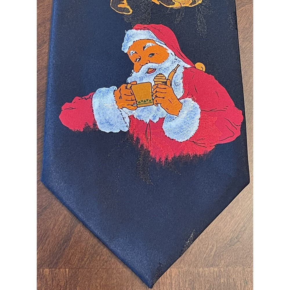 The Christmas Collection, Polyester, Men’s Neck Tie, Made In Korea
